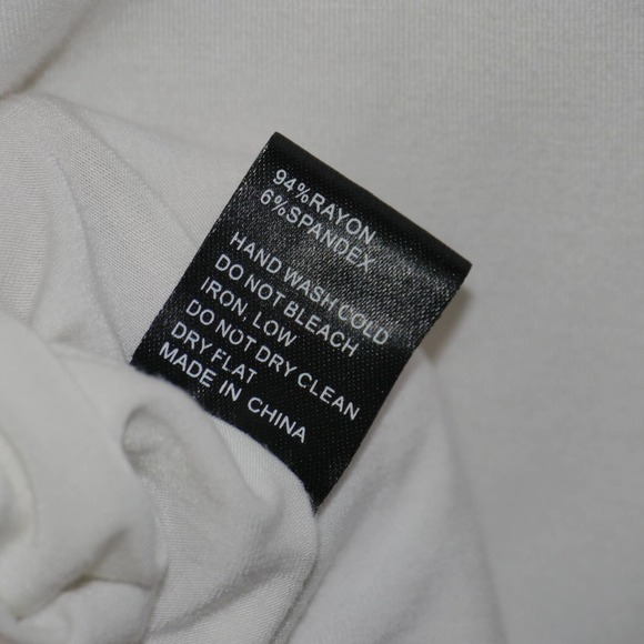 POL White Loose Fit Shirt Dress Size S - Picture 8 of 8